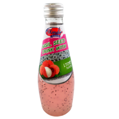 Wonder Foods Basil Seeds Lychee Flavor Juice IndiaBazaar .za