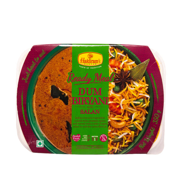 Haldirams Ready Meal Dum Biryani Salan |BB: 2NOV2024