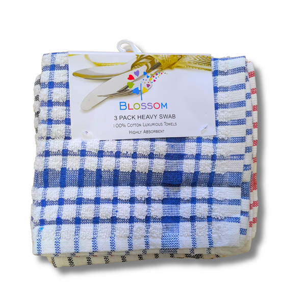 Blossom 3 Pack Heavy Swab Set (33x33cm) REF#26