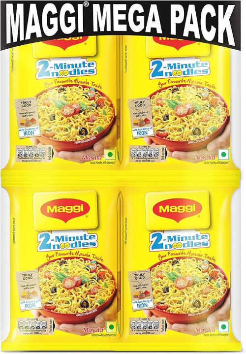 Maggi Masala noodles 4 X 70g | BB: 19/07/2025