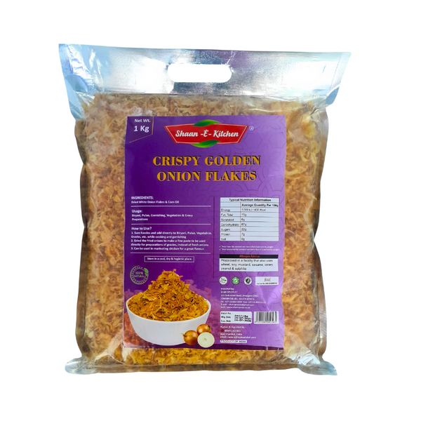 Shan-E-Kitchen Crispy Golden Onions Flakes |BB:14/07/2026