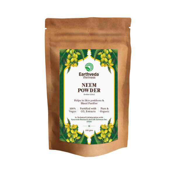 EarthVeda Neem Powder |BB:MAY.2027