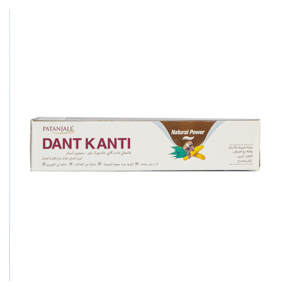 Patanjali Dant Kanti Natural Power Toothpaste 150g |BB:21.APR.2026