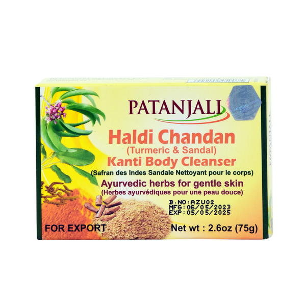 Patanjali Haldi Chandan Kanti Body Cleanser |BB:28/01/2026