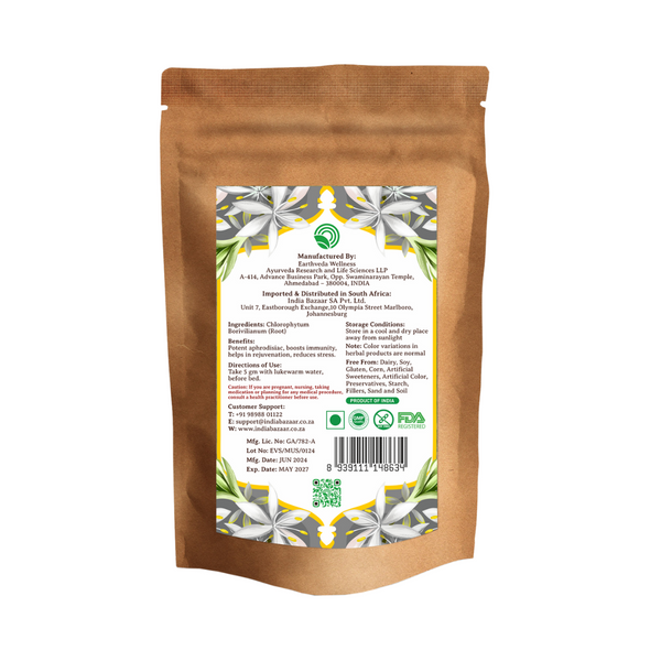 EarthVeda Safed Musli Powder|BB:MAY.2027