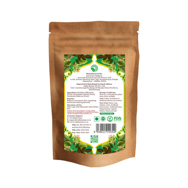 EarthVeda Triphala Powder |BB:MAY.2027