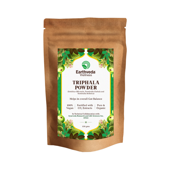 EarthVeda Triphala Powder |BB:MAY.2027