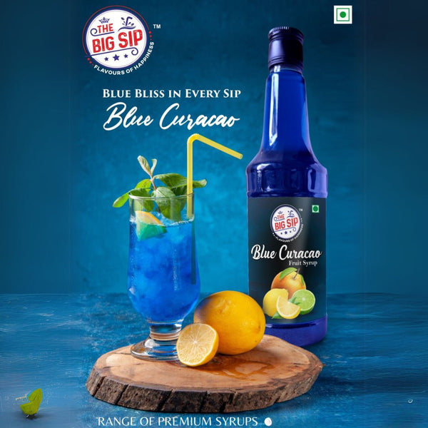 The Big Sip Blue Curacao Fruit Syrup 750ml