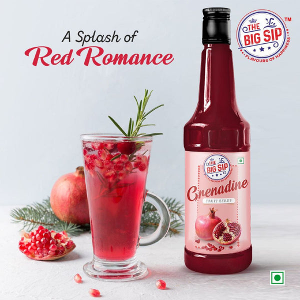 The Big Sip Grenadine Fruit Syrup 750ml