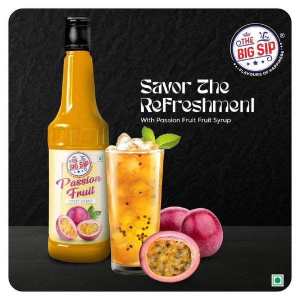 The Big Sip Passion Fruit Syrup 750ml