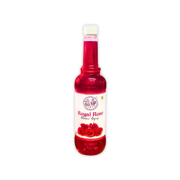 The Big Sip Royal Rose Flavour Syrup 750ml