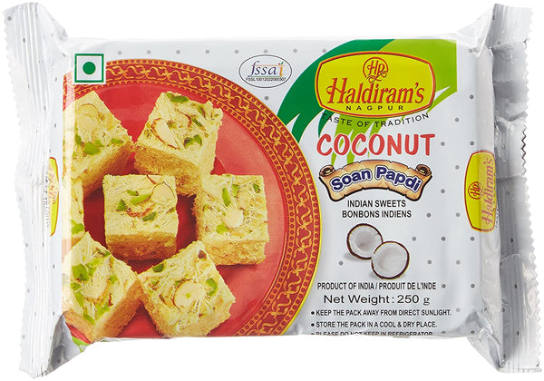 Haldiram's Coconut Soan Papdi 250g |BB:01.JUN.2025