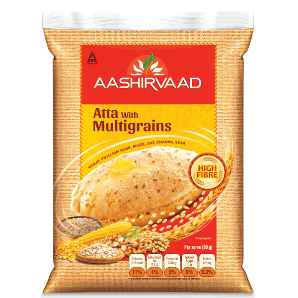 Aashirvaad Atta with Multigrains