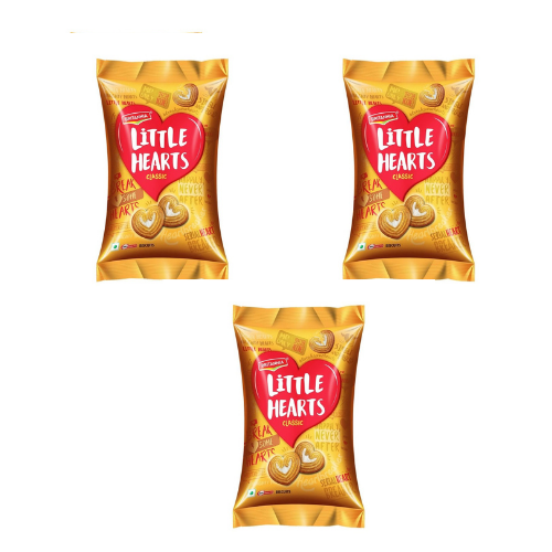 Britannia Little Hearts 23g - Pack of 3