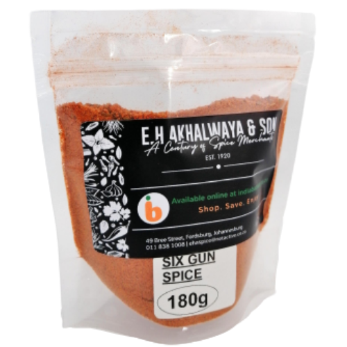 E.H.Akhalwaya & Son Six Gun Spice 180g