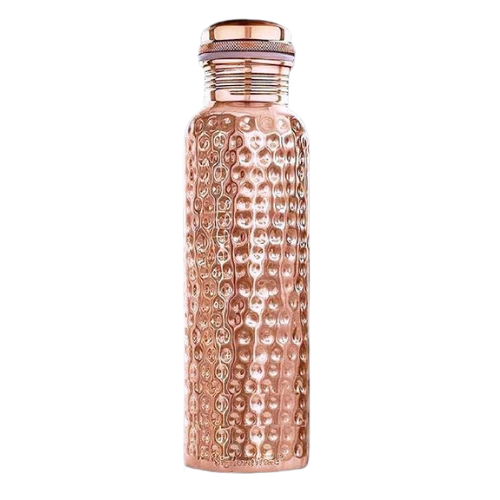 Home No.1 Hammered Pure Copper Bottle