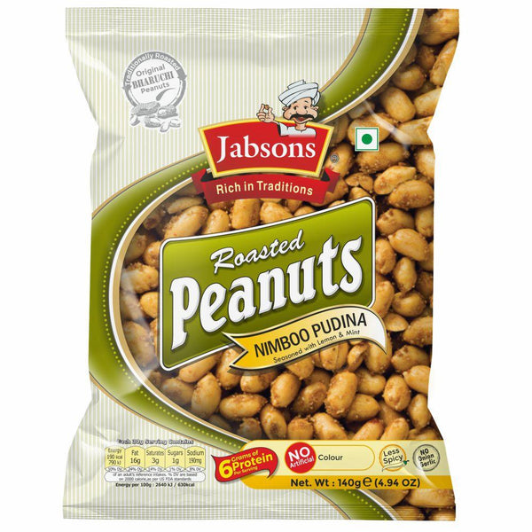 Jabsons Roasted Peanuts Nimboo Pudina|BB:11/06/2025