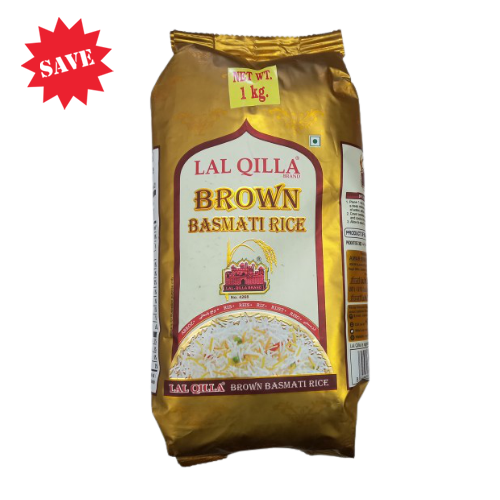 Lal Qilla Brown Basmati Rice 1Kg